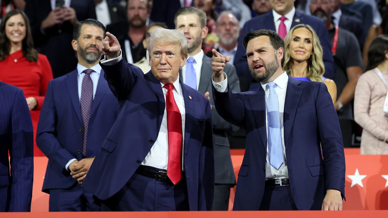 Donald Trump and J.D. Vance