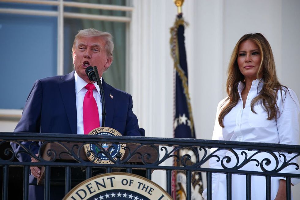 donald trump and melania