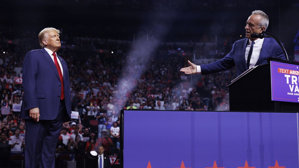 Donald Trump and Robert F. Kennedy Jr.