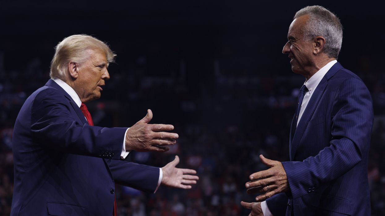 Donald Trump and Robert F. Kennedy Jr.