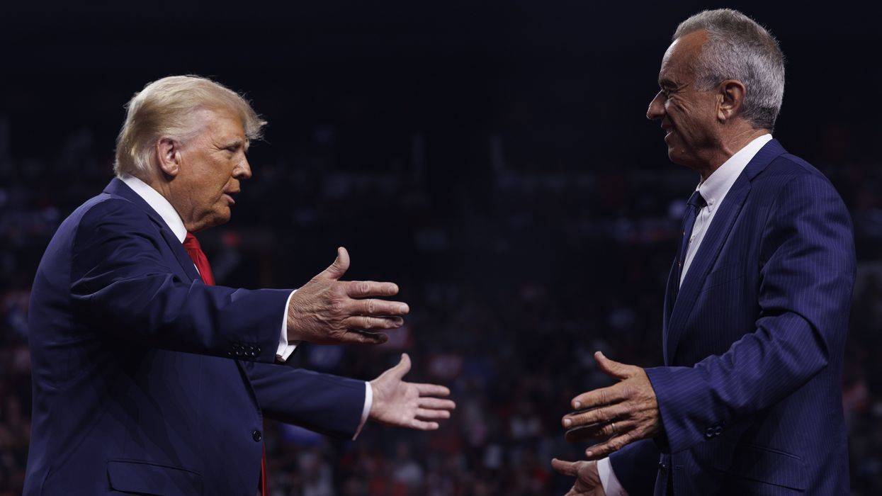 Donald Trump and Robert F. Kennedy Jr.