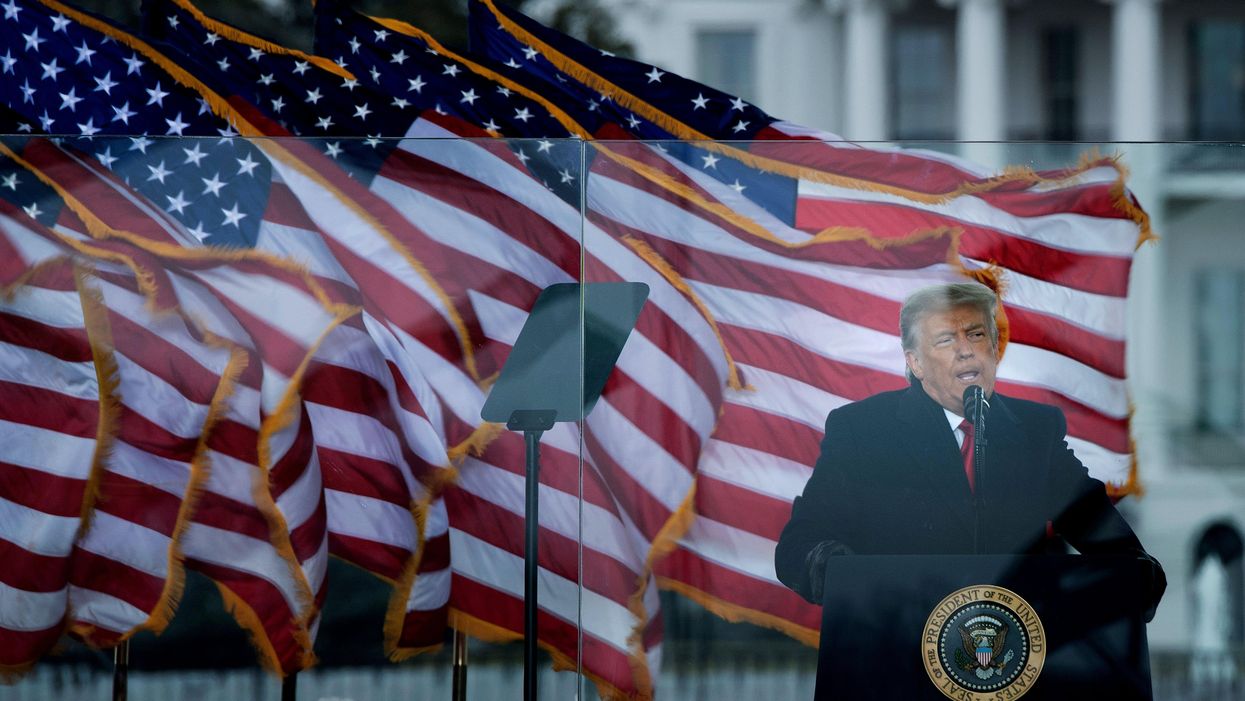 Donald Trump, before the Capitol riot