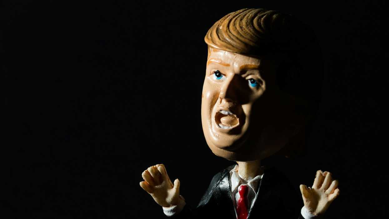 donald trump figurine