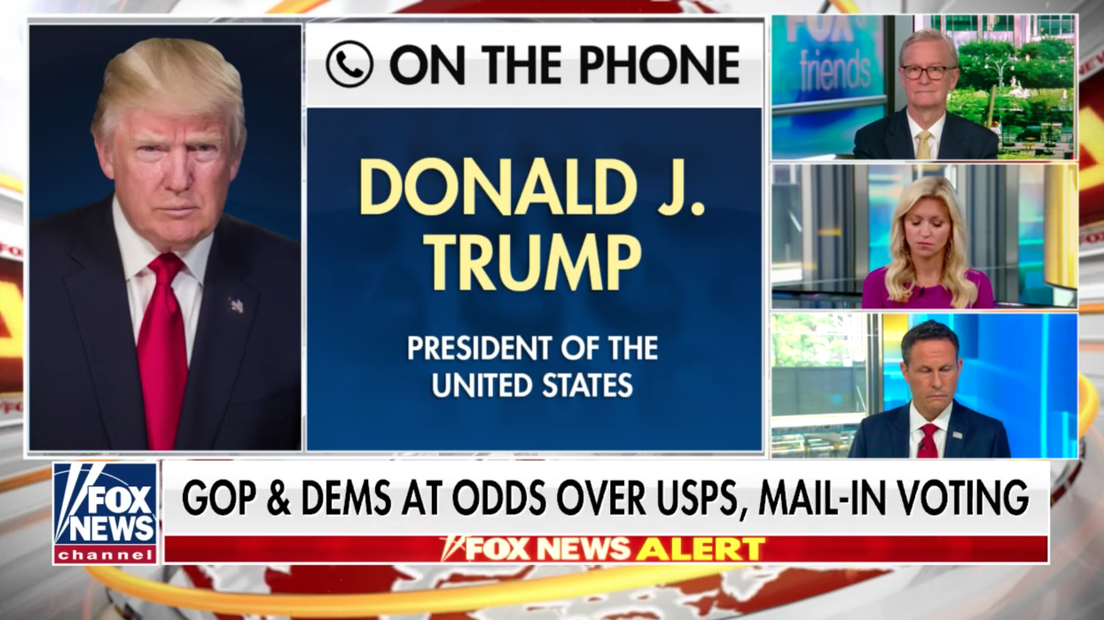 Donald Trump, Fox and Friends, Postal Service,  mail voting