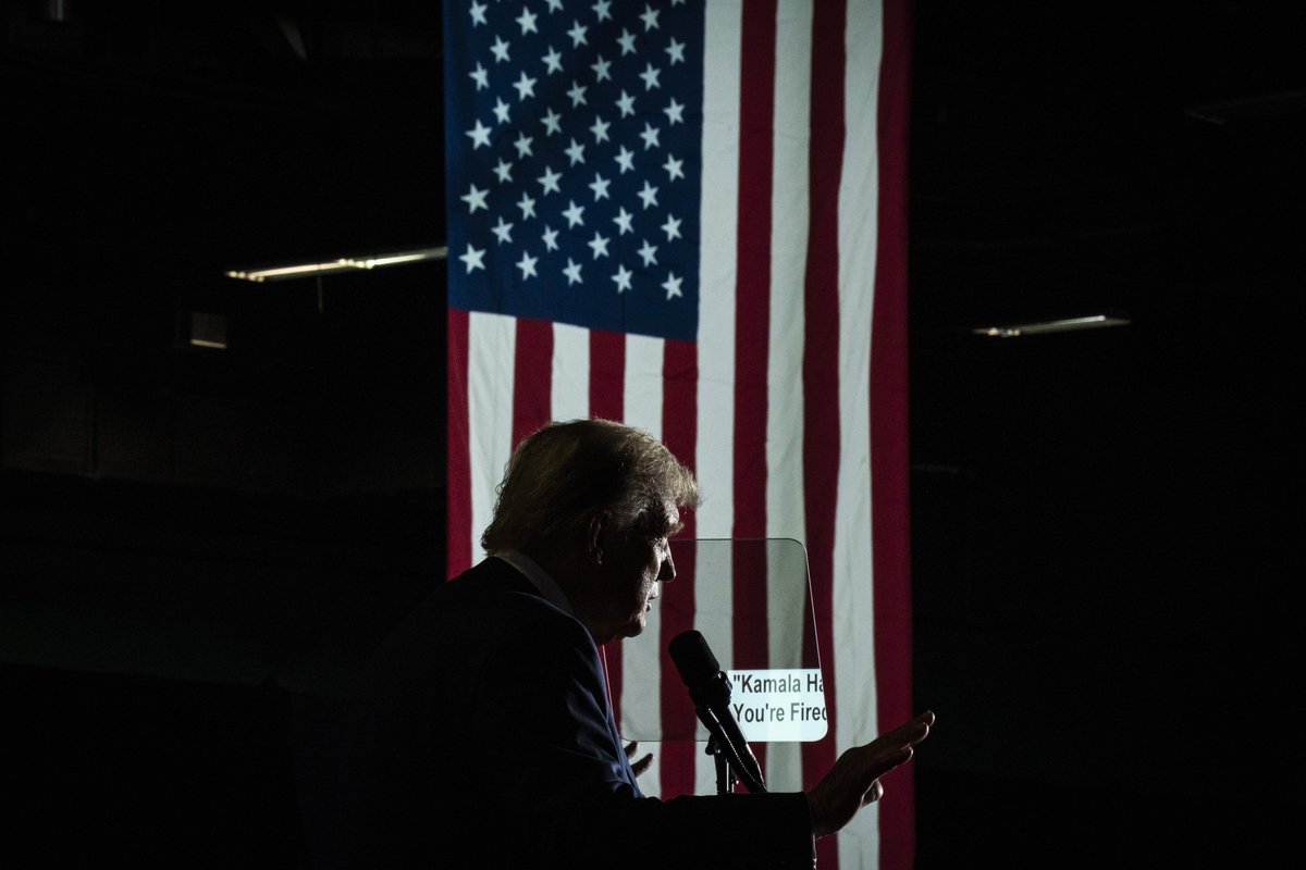 Donald Trump speaking