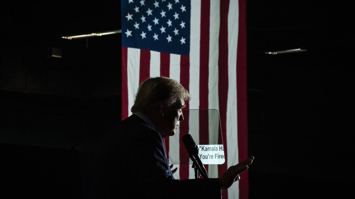 Donald Trump speaking