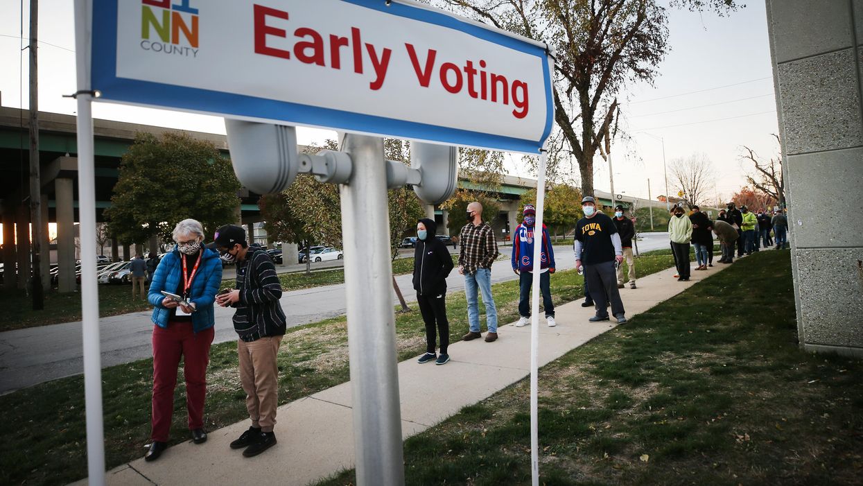 Early voting in Iowa