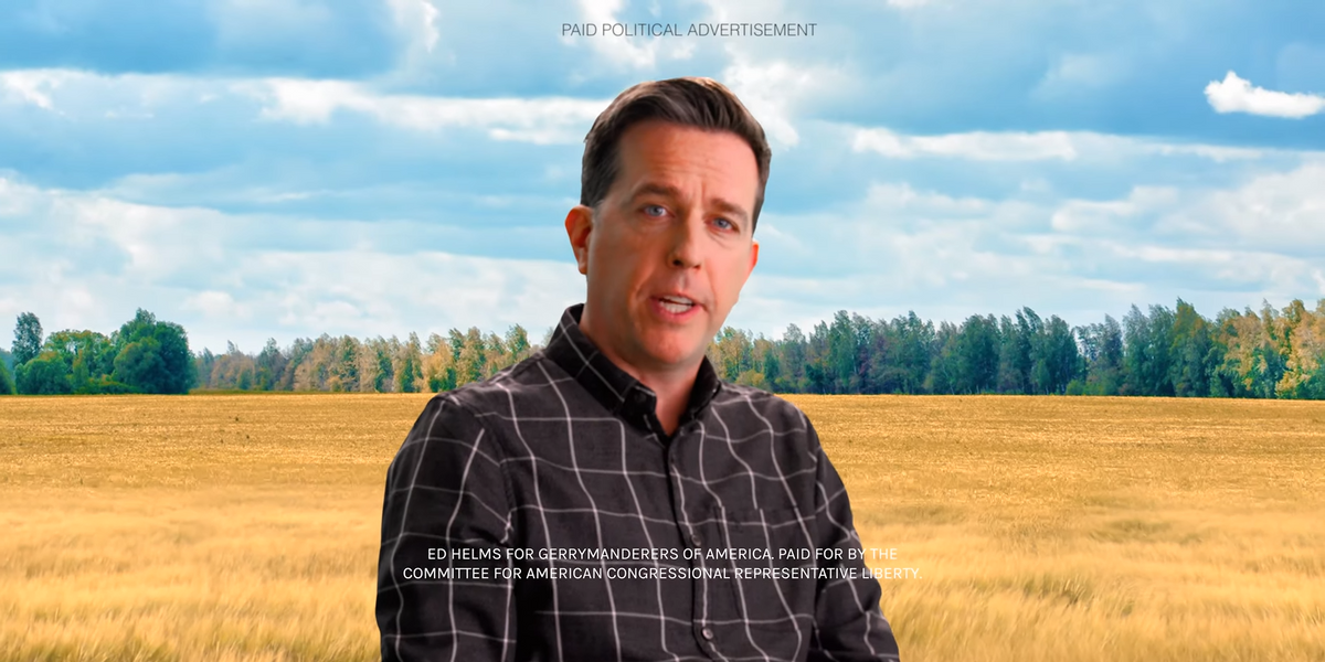 Ed Helms gerrymandering video