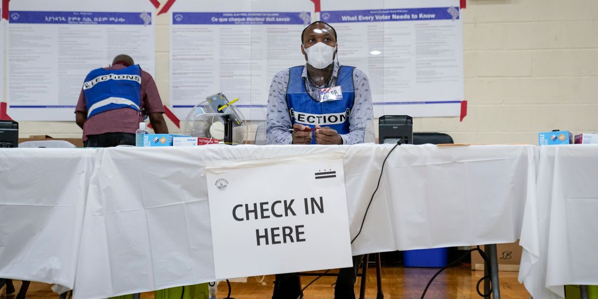 Election worker