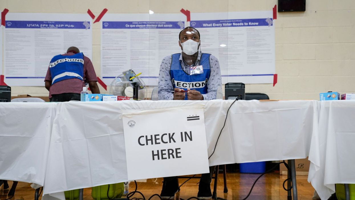 Election worker