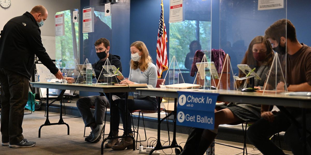 Election workers