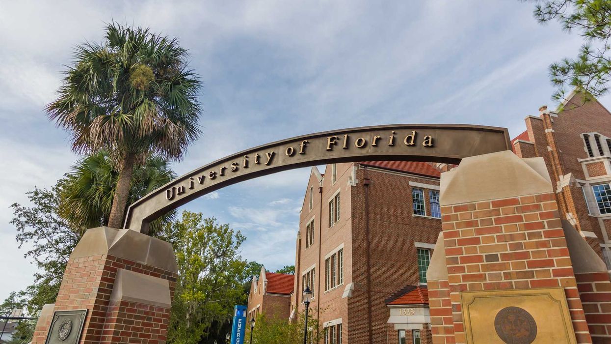 Entrance Sign at the University of Florida
