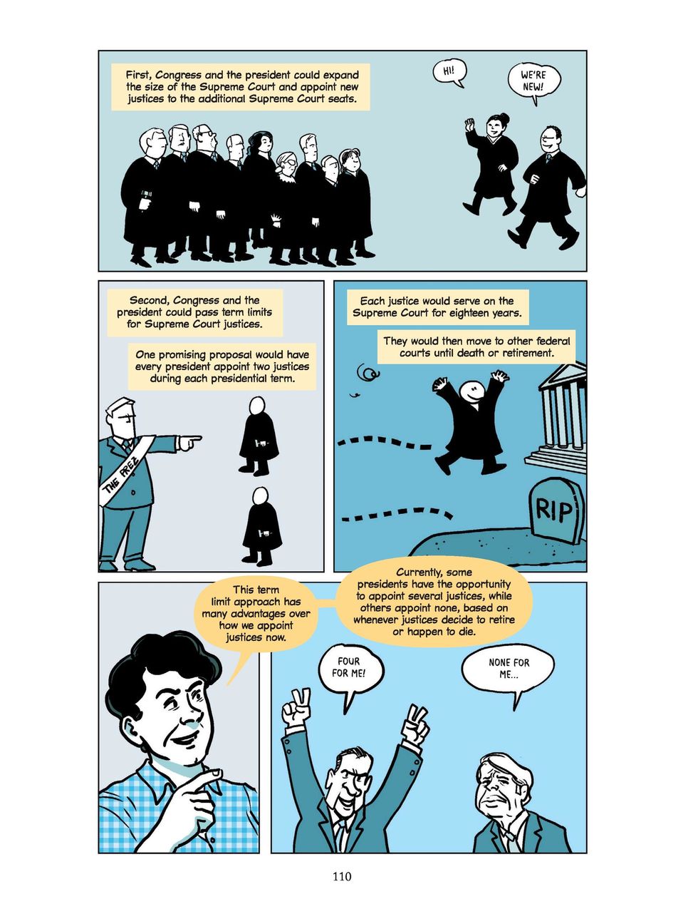 Excerpt from Political Money chapter of Unrig, a nonfiction graphic novel about democracy