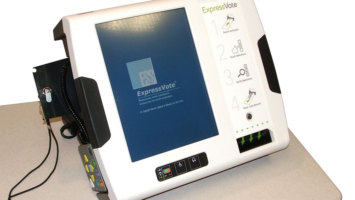 ExpressVote machine