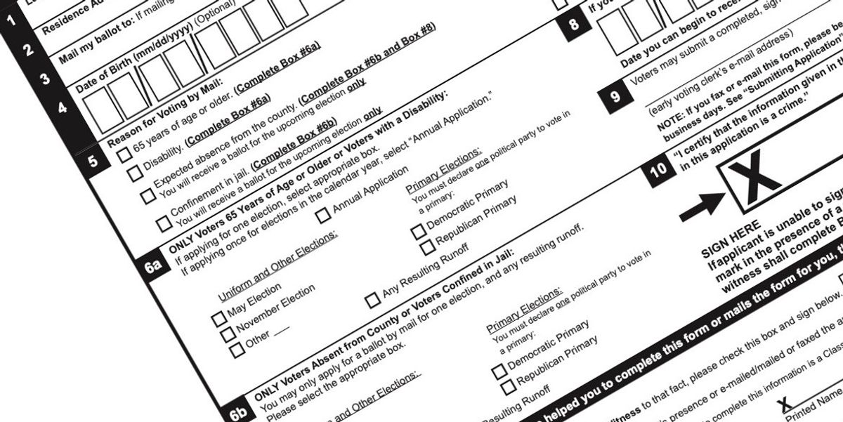 Texas ruling on absentee voting assures more confusion The Fulcrum