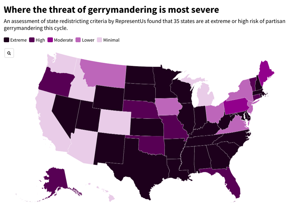 report-35-states-at-high-risk-of-partisan-gerrymandering-the-fulcrum