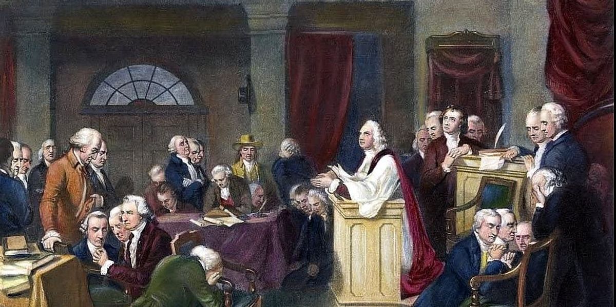 First Continental Congress at prayer