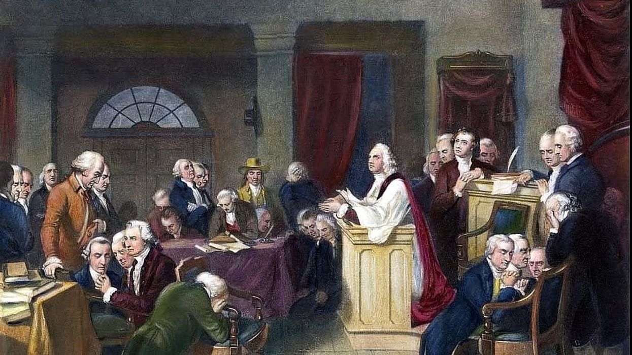 First Continental Congress at prayer