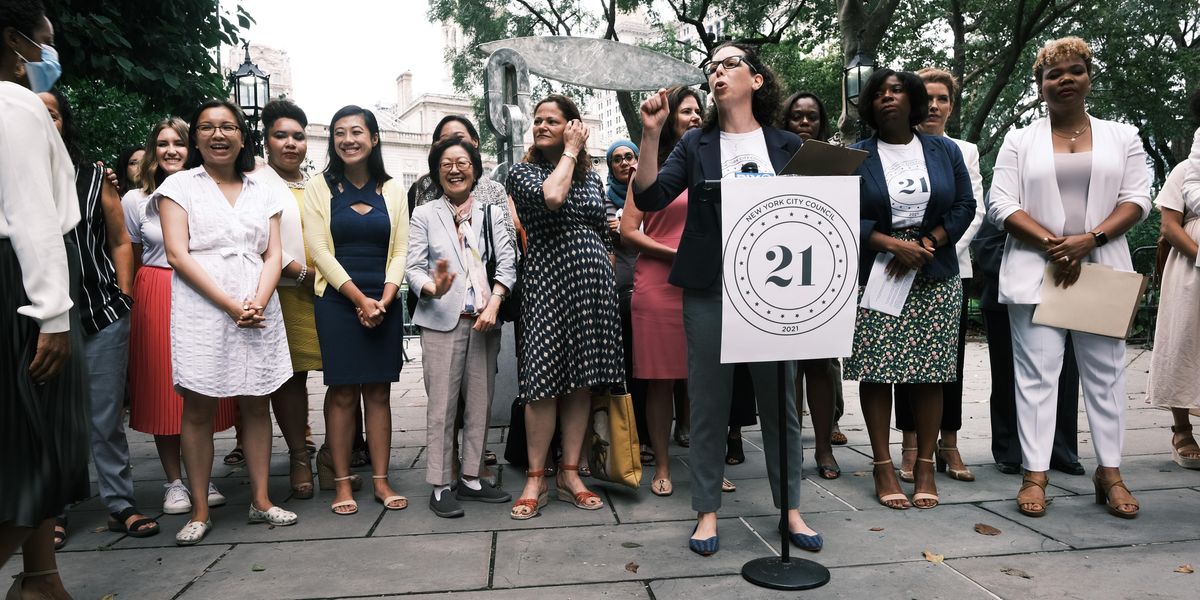 First-ever majority-female New York city council