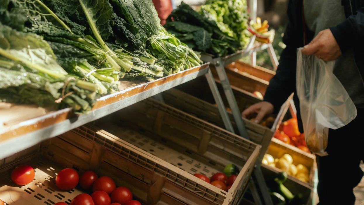 Food market, fresh produce