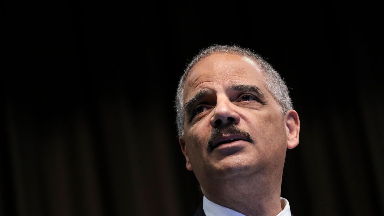 Former Attorney General Eric Holder