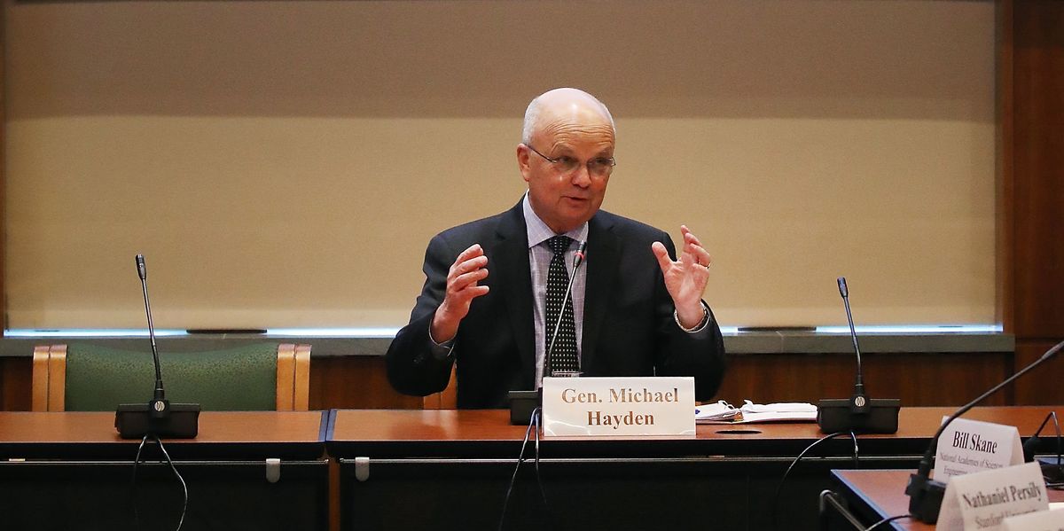 Former CIA and NSA Director Michael Hayden