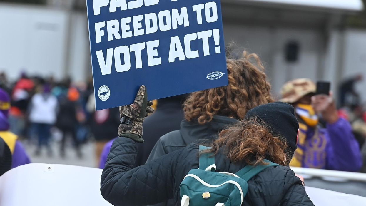 Freedom to Vote Act, voting rights, election reform