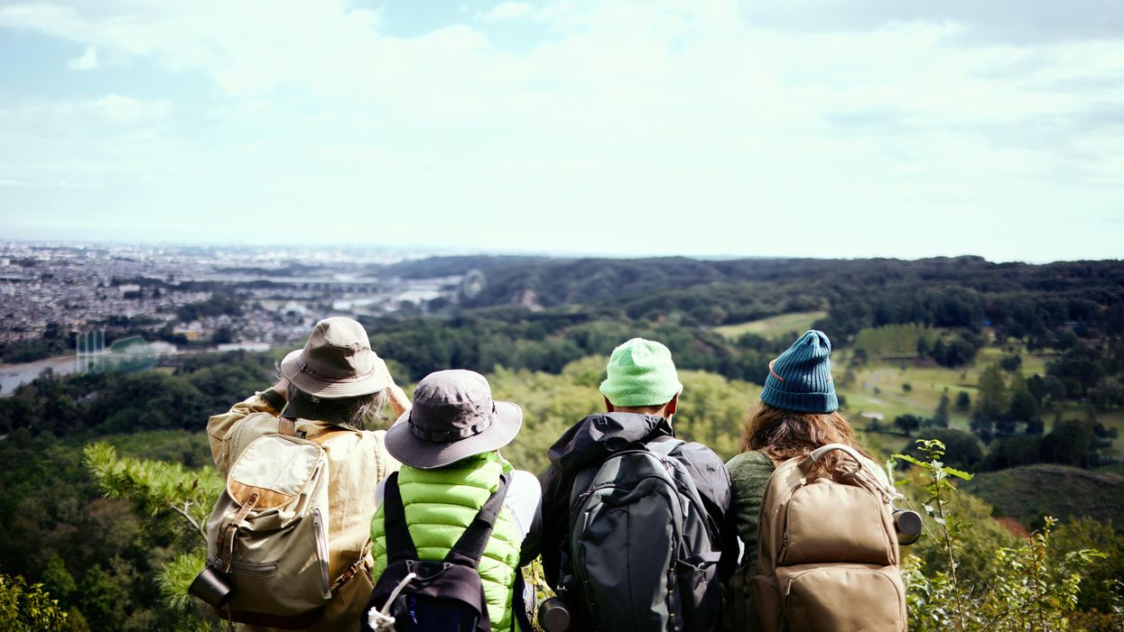 Friends sitting together