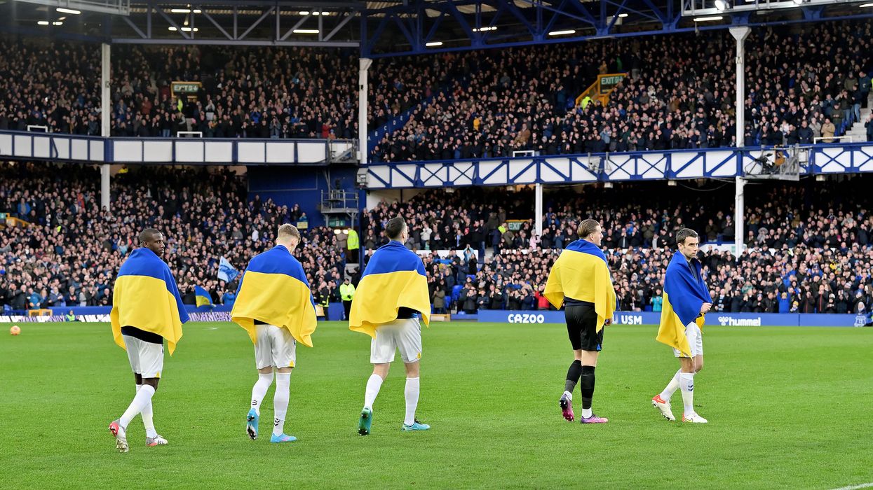 Artists, athletes and actors around the world stand with Ukraine