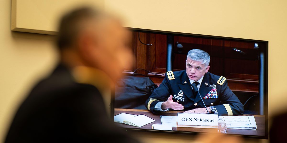 General Paul Nakasone, director of NSA, testifies before the House Armed Services Subcommittee