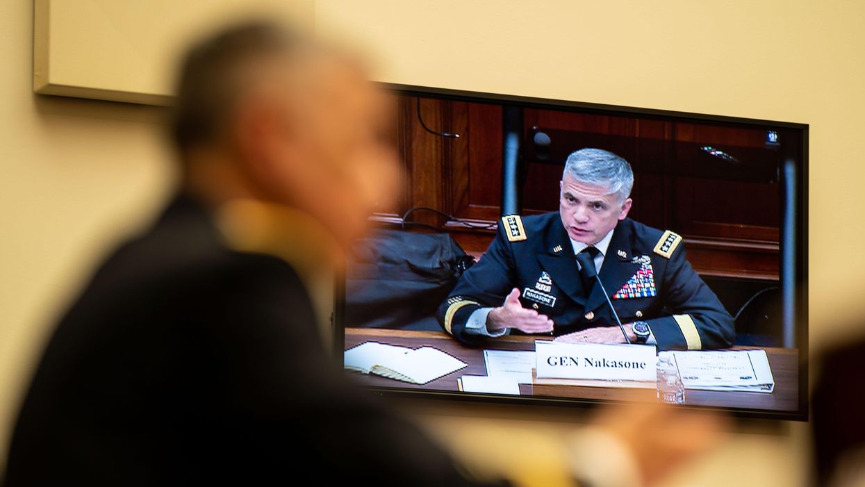 General Paul Nakasone, director of NSA, testifies before the House Armed Services Subcommittee