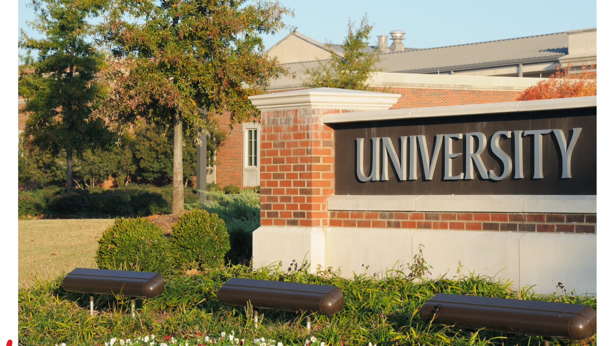 generic "university" sign