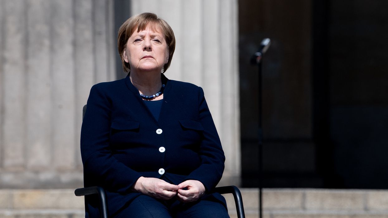 German Chancellor Angela Merkel