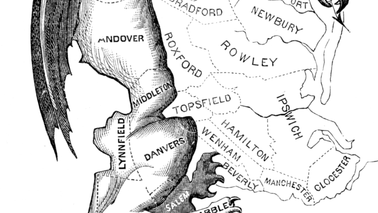 Gilbert Stuart's "Gerry-mander"