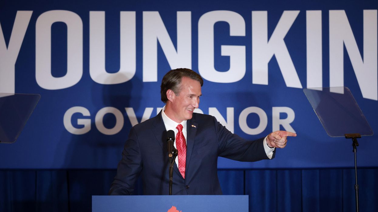 Glenn Youngkin speaks on Election Night