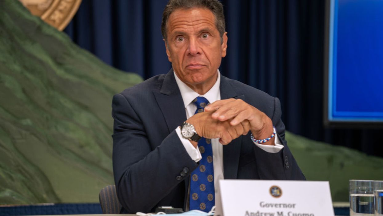 Gov. Andrew Cuomo; New York voting by mail