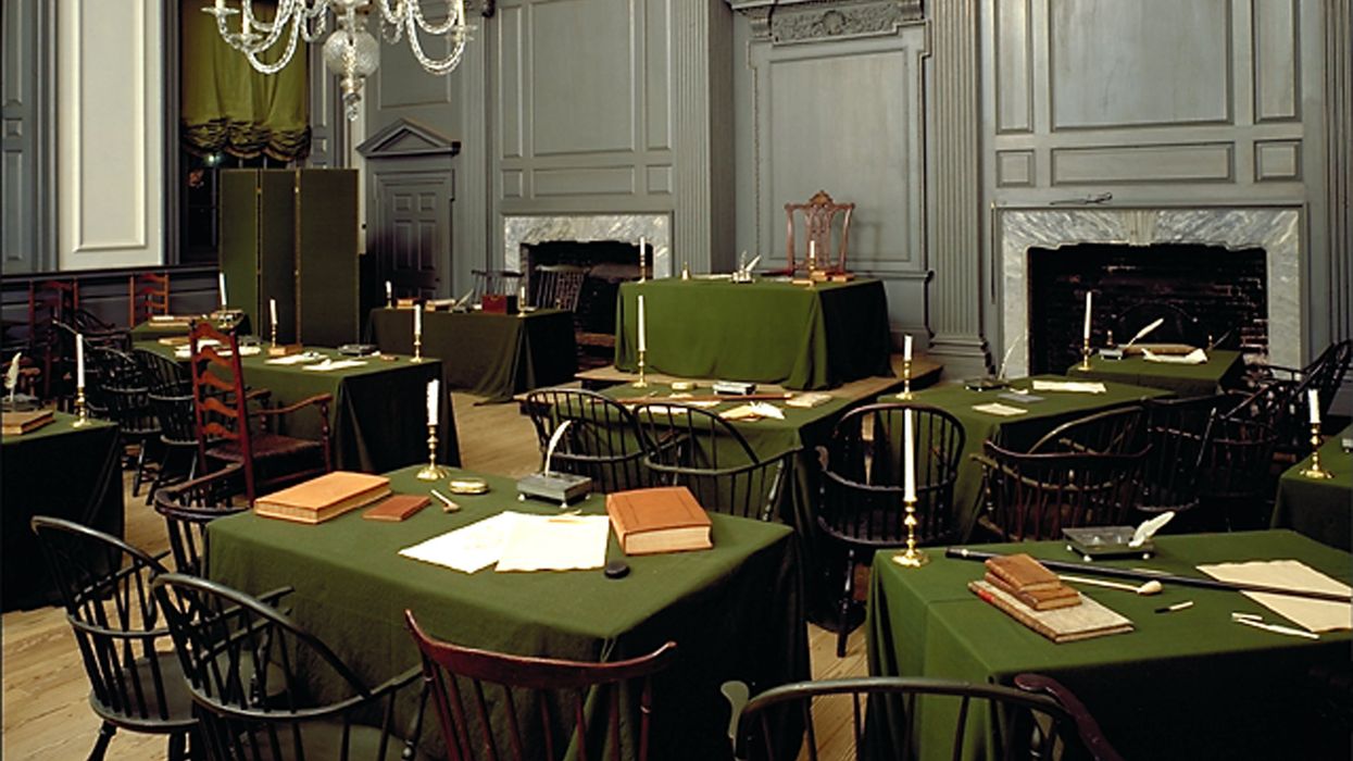 he Assembly Room in Independence Hall