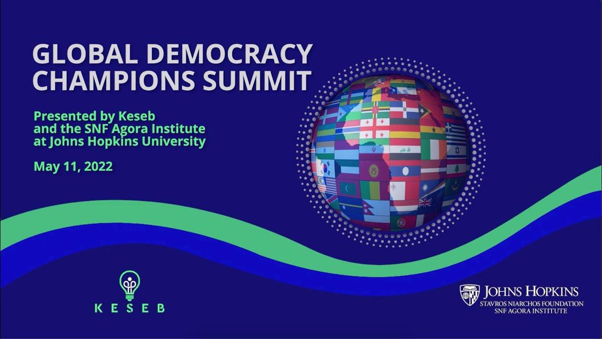Video: Highlights from the 2022 Global Democracy Champions Summit