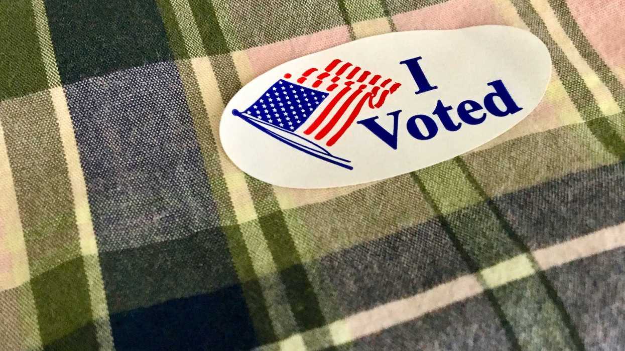 "I Voted" sticker