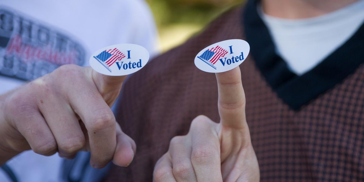 "I Voted" stickers