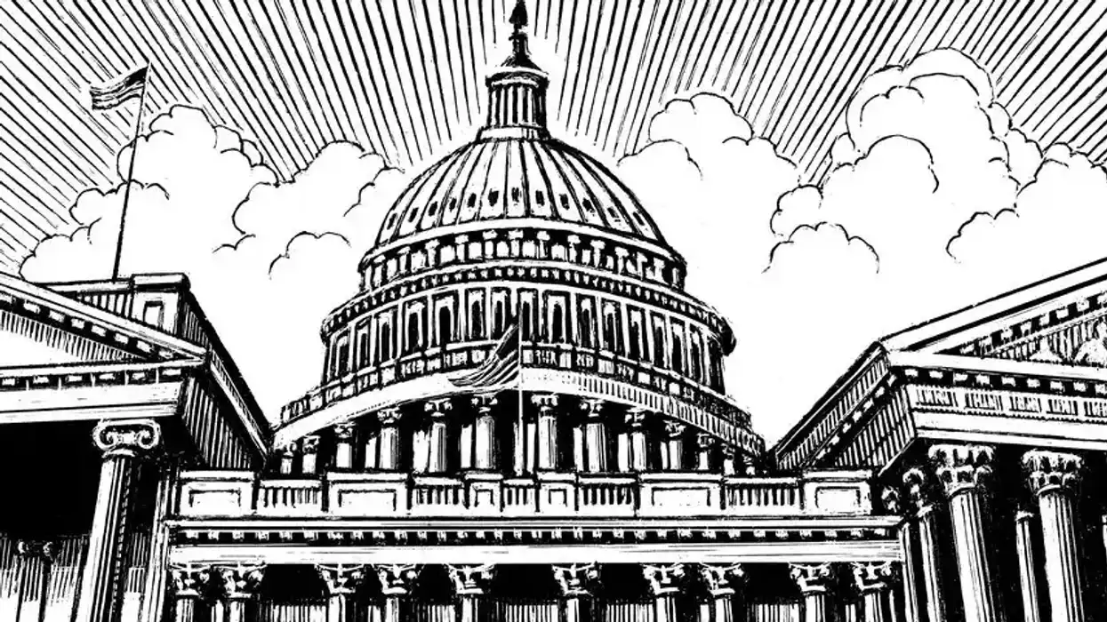 Illustration of US Capitol