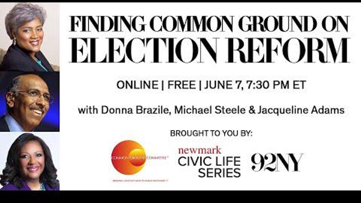 Partisan opponents find common ground on election reform