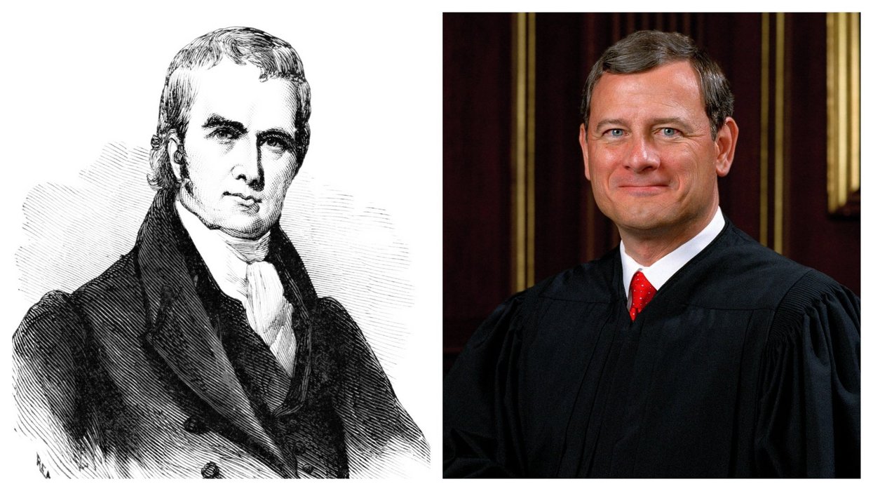 How Chief Justices Roberts, Marshall responded to presidential bullies