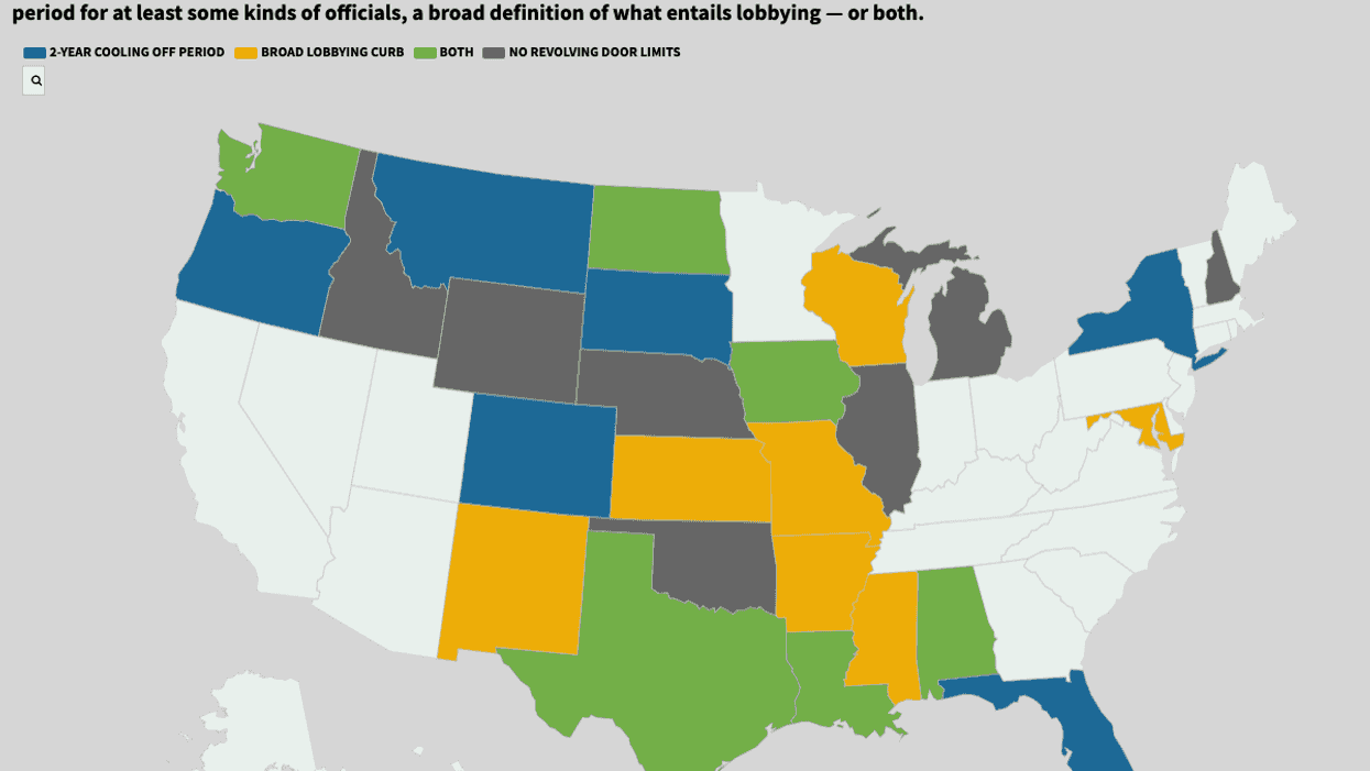 Watchdog group wants D.C. to see what the states know about revolving doors