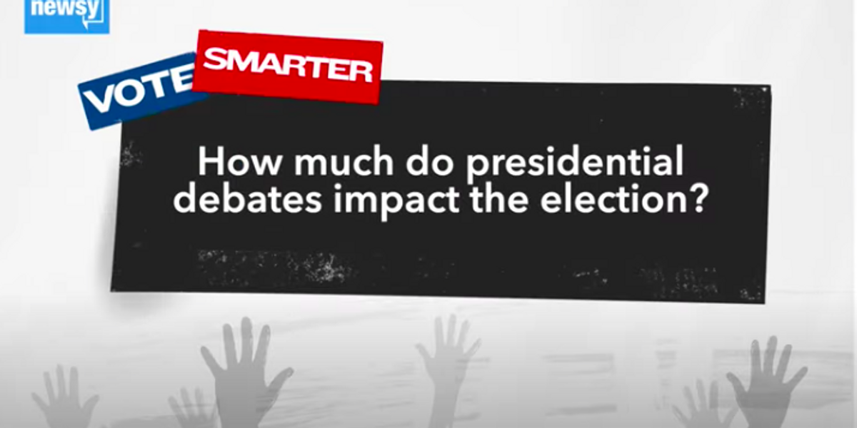 Vote Smarter 2020: Do presidential debates impact the election?