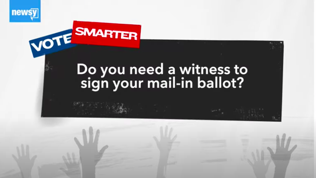 Vote Smarter 2020: Do you need a witness to sign your mail-in ballot?