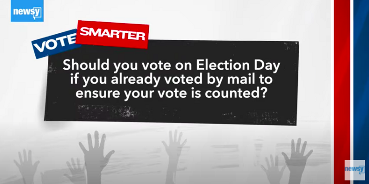 Vote Smarter 2020: Can you vote on Election Day if you voted by mail?