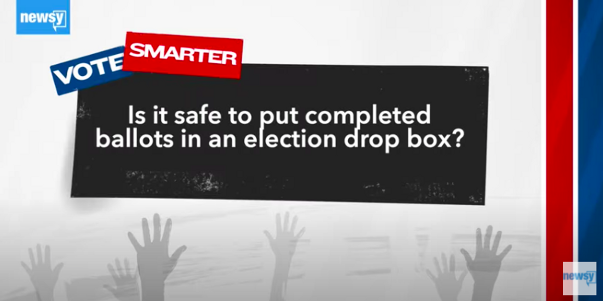 Vote Smarter 2020: Is it safe to return your ballot in a drop box?