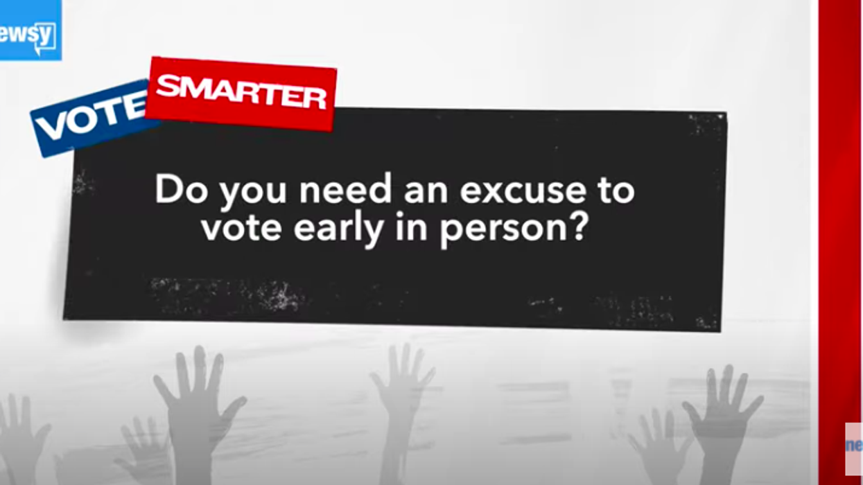 Vote Smarter 2020: Do you need an excuse to vote early in person?