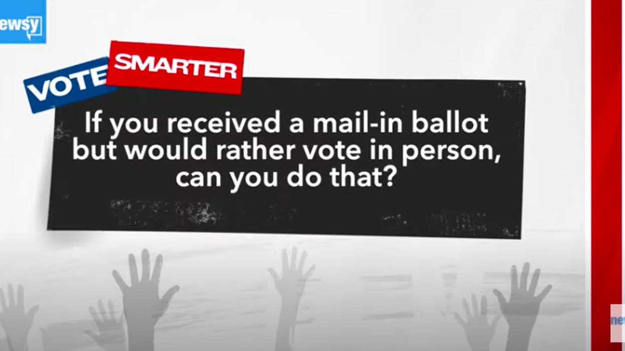 Vote Smarter 2020: Can you get a mail-in ballot but vote in person?